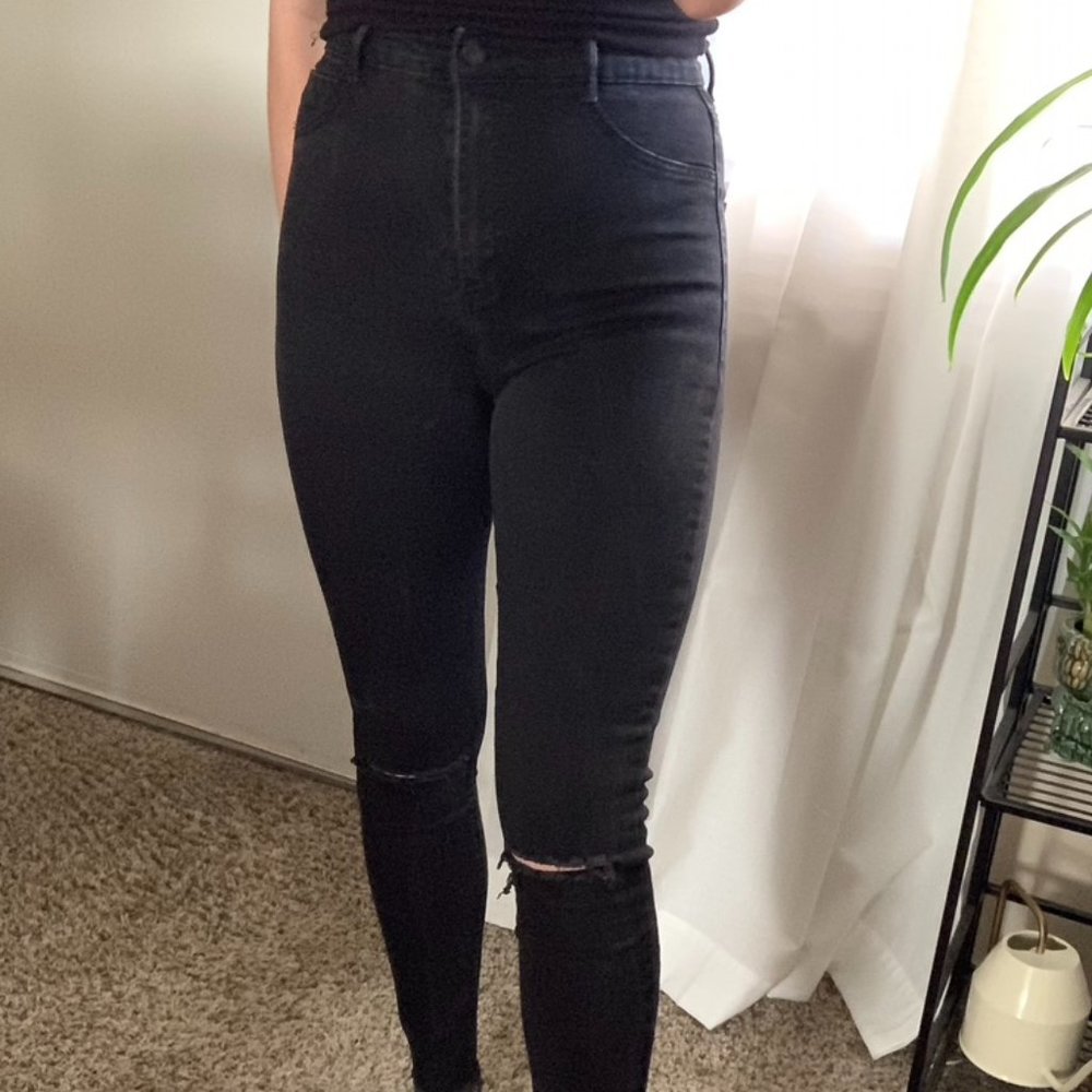 Zara High Waisted Jeans